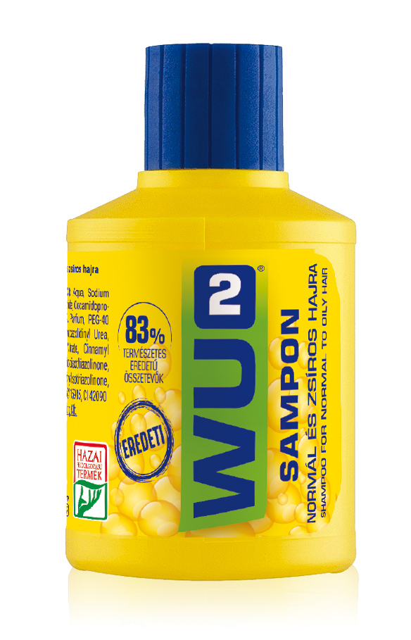 WU2 Sampon Normál Zsíros hajra 100ml